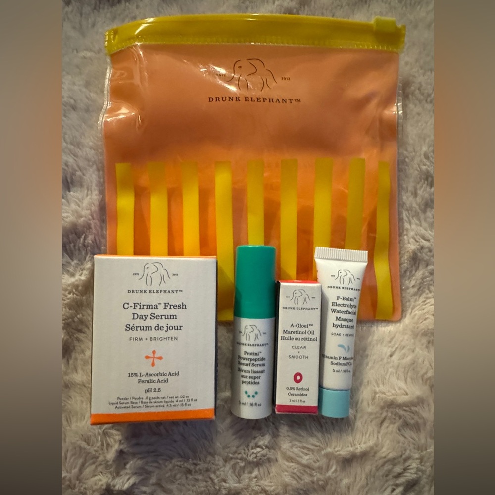 Drunk Elephant Minis Travel Set New In Box